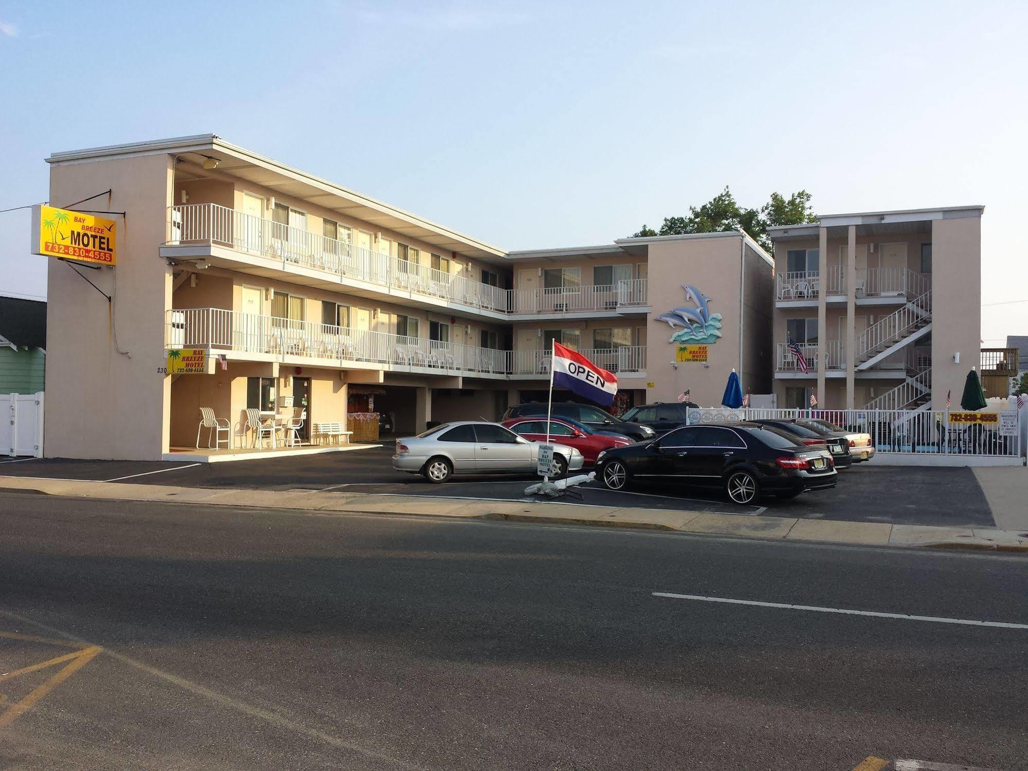 Bay Breeze Motel Seaside Heights Buitenkant foto